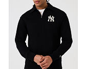 Mikina New Era - MLB Quarter Zip - NY Yankees - Black