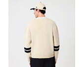 Svetr New Era - MLB Knit Cardigan - NY Yankees - Cream