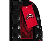 Batoh Sprayground - Gray Peeking Character Check Savage Backpack