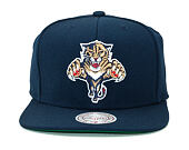 Kšiltovka Mitchell & Ness Florida Panthers Wool Solid Navy Snapback