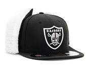 Kšiltovka s klapkami New Era NFL On field Oakland Raiders 59FIFTY Team Colors Dog Ear