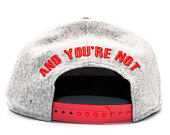 Kšiltovka New Era Sorry I'm Fresh Grey Heather/Red Snapback