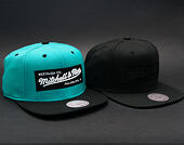 Kšiltovka Mitchell & Ness 2 Tone Label Black/Black Snapback