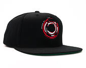 Kšiltovka Snapbacks.cz Ultimate Black Coil ÓČKO Snapback
