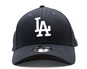 Kšiltovka New Era League Basic Los Angeles Dodgers Navy/White 39THIRTY Stretchfit
