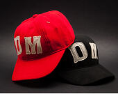 Kšiltovka Pink Dolphin Motorsports 8 Panel Red Fitted