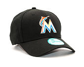 Kšiltovka New Era The League Miami Marlins 9FORTY Black Strapback