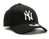 Kšiltovka New Era Rubber Prime New York Yankees Black/White 39thirty Stretchfit