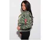 Dámský zimní Bomber Alpha Industries MA-1 SF Wmn Sage Green (-5° C)