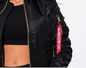 Dámský Zimní Bomber Alpha Industries MA-1 SF Wmn Black (-5° C)