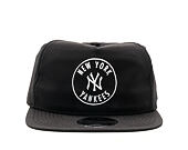 Kšiltovka New Era Taslan Emblem New York Yankess Black 9FIFTY Clipback