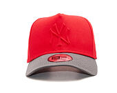 Kšiltovka New Era Gel In Fill New York Yankees Scarlet 9FORTY A-FRAME Snapback