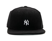 Kšiltovka New Era Melton Mini Logo New York Yankees Black 9FIFTY Snapback