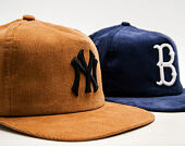 Kšiltovka New Era Cooperstown Cord Brooklyn Dodgers Navy 9FIFTY Snapback