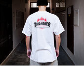 Triko HUF Thrasher White