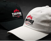 Kšiltovka HUF Thrasher Curve Visor Black Strapback