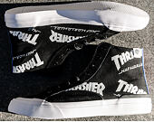 Boty HUF Thrasher Classic Hi Black