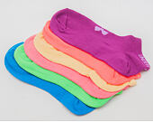 Dámské Ponožky Under Armour Women Solid 6 pack No Show Multicolor