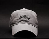 Kšiltovka New Era Unstructured Brooklyn Nets 9FORTY Grey Strapback