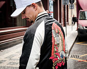 Kšiltovka Pink Dolphin Tombstone 5-Panel Structured White Snapback