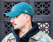 Kšiltovka New Era Unstructured Seasonal Detroit Tigers 9FORTY Green/Yellow Strapback