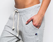 Dámské Tepláky Champion Reverse Weave Crop Grey