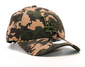 Kšiltovka New Era Seasonal Camo Los Angeles Dodgers 9FORTY Woodland Camo Strapback