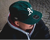 Kšiltovka New Era Chain Stitch Oakland Athletics 9FIFTY Dark Green Snapback