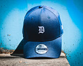 Kšiltovka New Era Linen Small Logo Detroit Tigers 9FORTY Navy Strapback