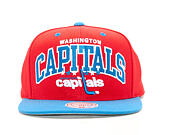 Kšiltovka Mitchell & Ness Team Arch Washington Capitals Red/Blue Snapback