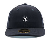 Kšiltovka New Era Mini Logo New York Yankees 59FIFTY LOW PROFILE Navy/White