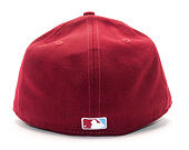 Kšiltovka New Era Mini Logo Philadelphia Phillies 59FIFTY LOW PROFILE Burgundy/White