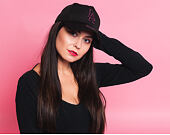 Kšiltovka New Era Jersey Tech A-Frame Los Angeles Dodgers 9FORTY Black Maroon Snapback