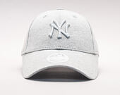 Dámská Kšiltovka New Era Jersey Essential New York Yankees 9FORTY Gray/Gray Strapback