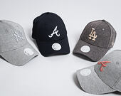 Dámská Kšiltovka New Era Jersey Essential Los Angeles Dodgers 9FORTY Grey Heather/Khaki Strapback