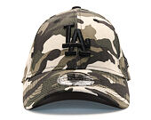 Kšiltovka New Era League Essential Los Angeles Dodgers 39THIRTY Woodland Camo/Black