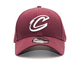 Kšiltovka New Era Felt Infill Cleveland Cavaliers 9FORTY Maroon/White Strapback