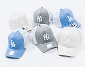 Dámská Kšiltovka New Era Jersey Essential Trucker New York Yankees 9FORTY Gray Snapback