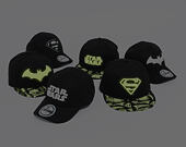 Dětská Kšiltovka New Era GITD Character Jr Superman 9FORTY Youth Black Strapback