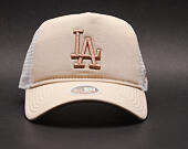 Dámská Kšiltovka New Era Essential Trucker Los Angeles Dodgers 9FORTY Satin/Gold Snapback