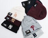 Dámský Kulich New Era Essential Cuff Knit New York Yankees Maroon/Gold