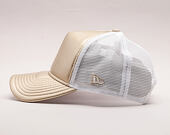 Dámská Kšiltovka New Era Premium Metallic Trucker 9FORTY Gold Snapback