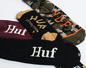 Ponožky HUF Ambush Rose Maroon