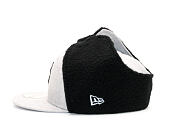 Kšiltovka S Klapkami New Era Premium Dog Ear Boston Red Sox 59FIFTY Heather Grey/Black