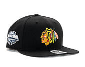Kšiltovka 47 Brand Chicago Blackhawks Sure Shot Western Conference Logo Black Snapback