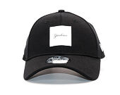 Kšiltovka New Era Satin Patch New York Yankees 9FORTY Black/White Strapback