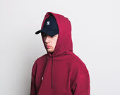 Mikina S Kapucí New Era World Hood Oversized Hoody Cardinal