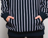 Mikina S Kapucí HUF Sutter Stripe Midnight