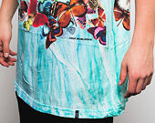 Triko HUF Butterfly Effect Tie Dye Blue