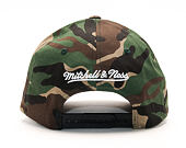 Kšiltovka Mitchell & Ness Pinscript High Crown 110 Flex-Snap Woodland Camo Snapback
